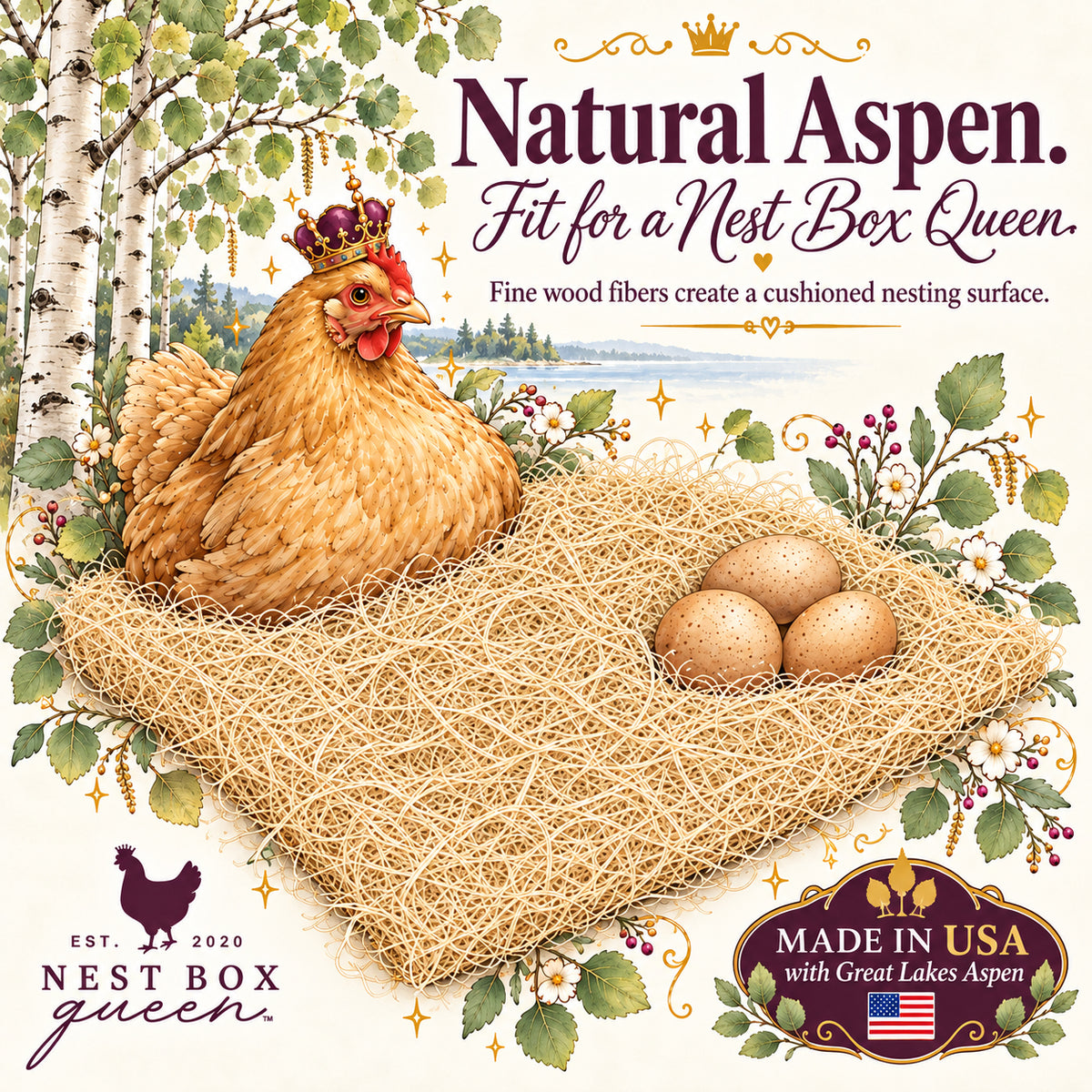 Excelsior Nest Box Pads - 5 Pack