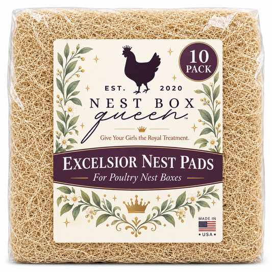 Excelsior Nest Box Pads - 10 Pack