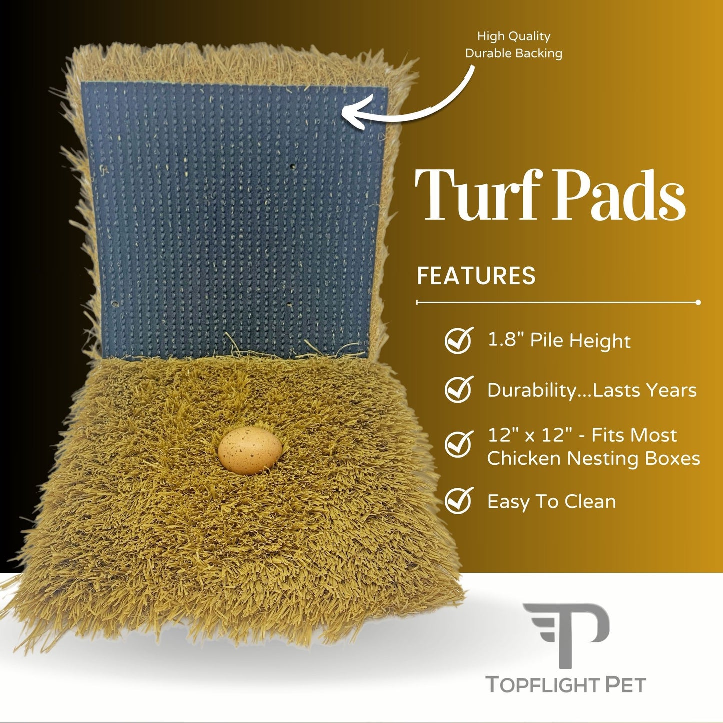 Nest Box Turf - Gold