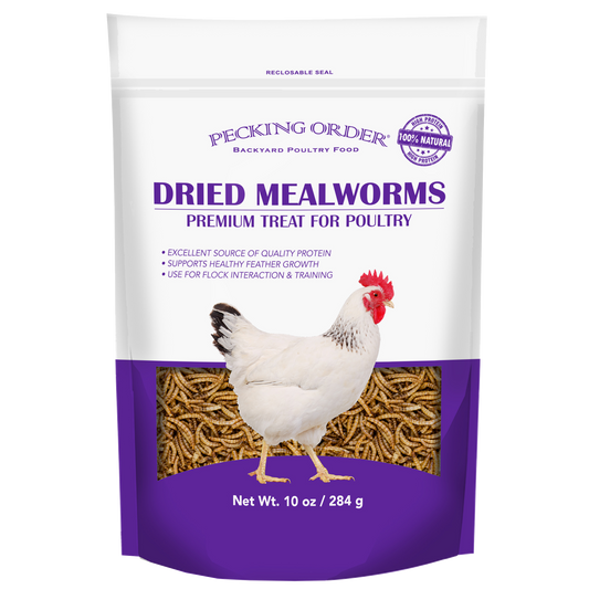 Dried Mealworms - 10 oz