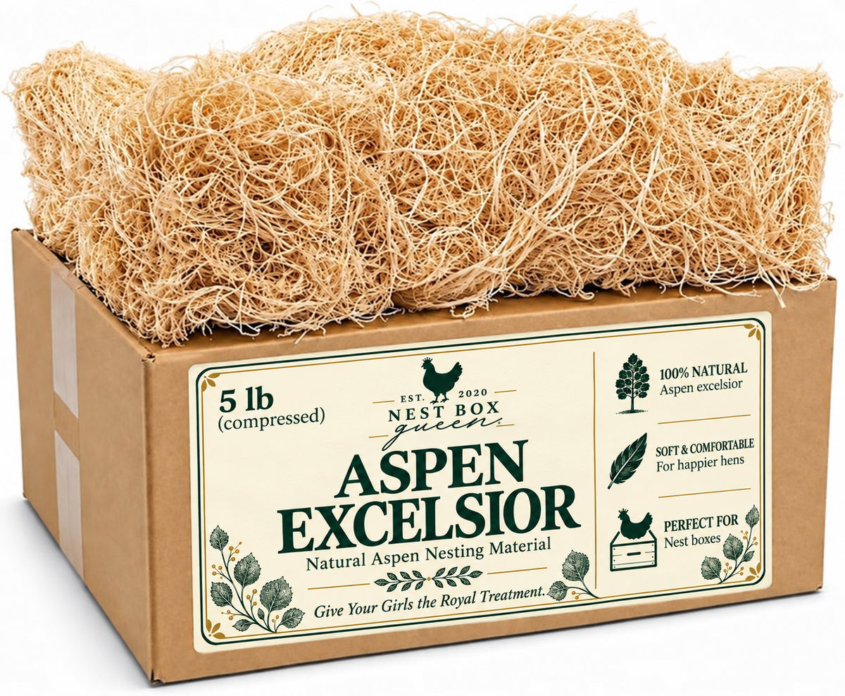 Aspen Nesting Material — Natural Comfort for Your Coop
