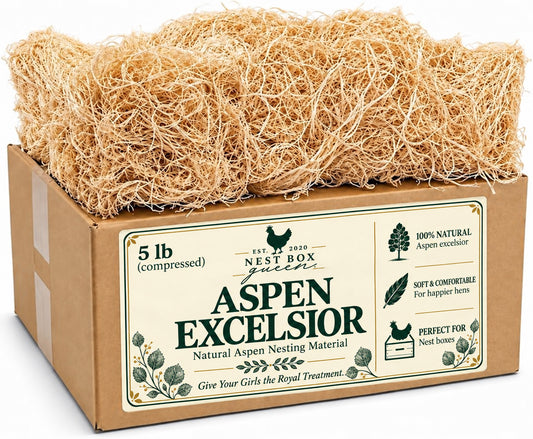 Aspen Nesting Material — Natural Comfort for Your Coop