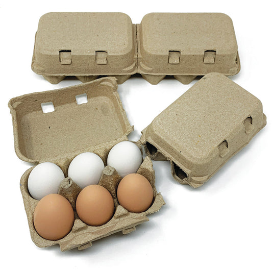 Split-6 Paper Egg Cartons