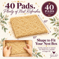 Excelsior Nest Box Pads - 40 Pack