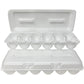 Foam Egg Cartons - White