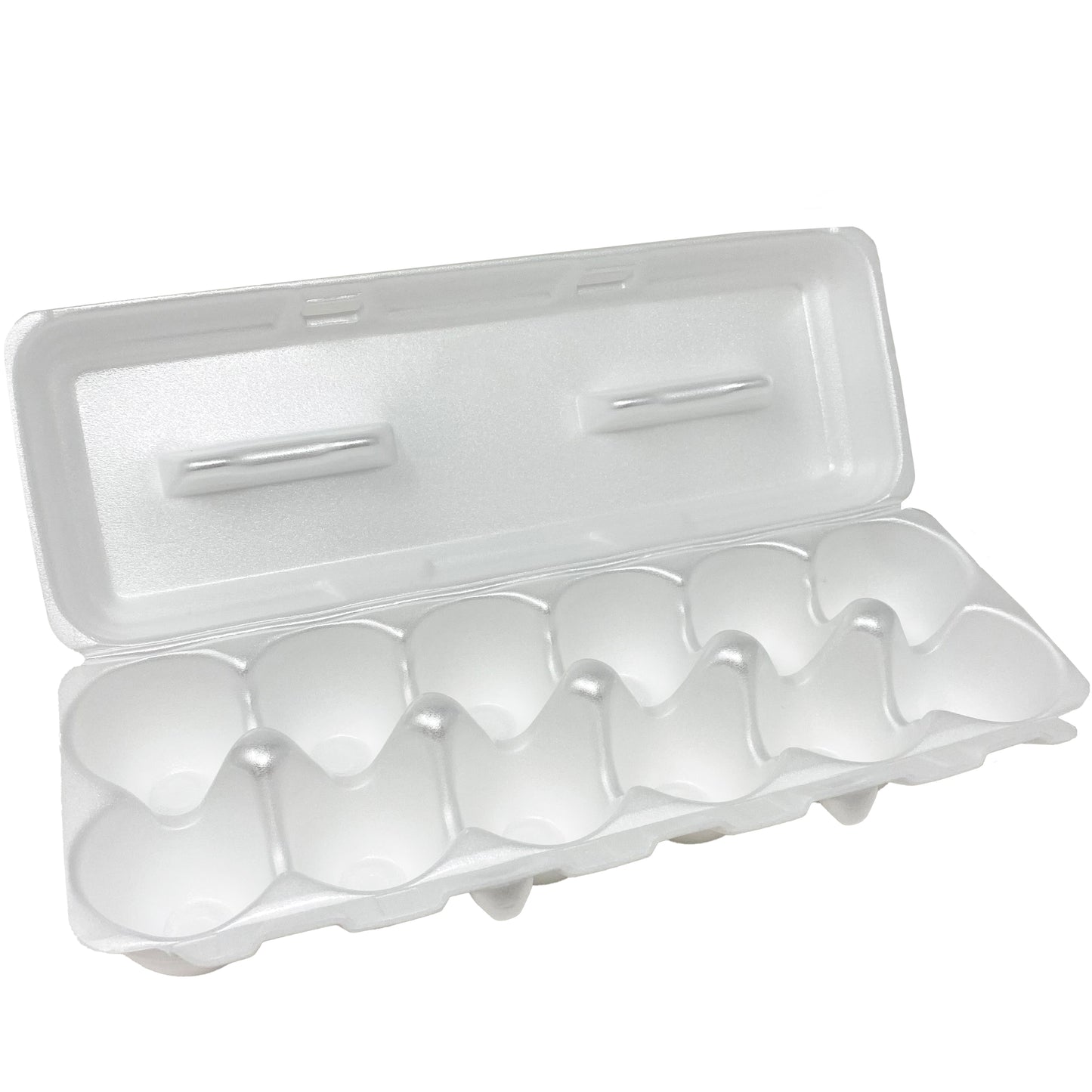 Foam Egg Cartons - White