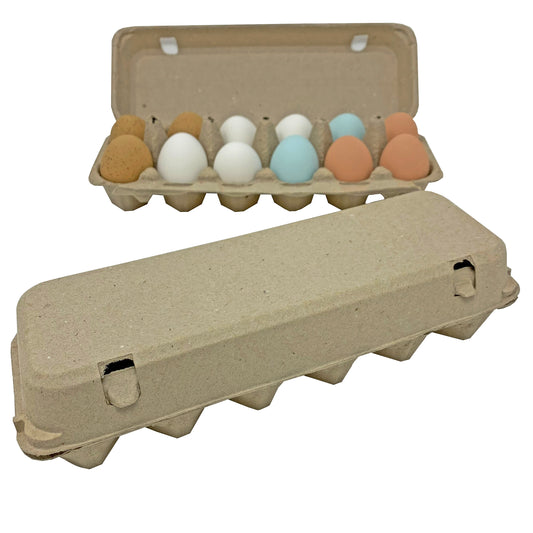 Flat Top Paper Egg Cartons